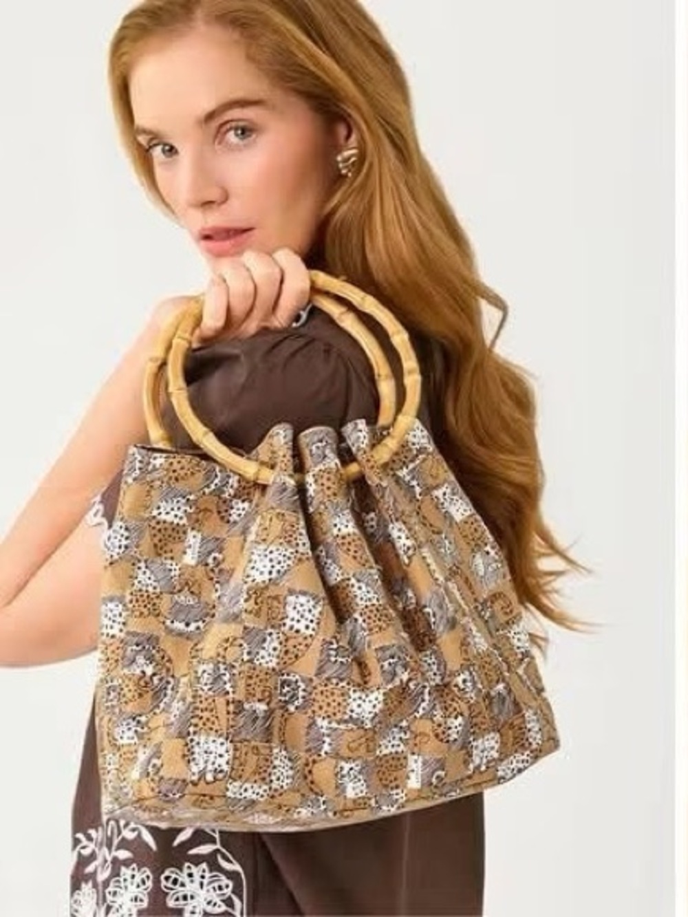 Lilly Pulitzer Bamboo Bag – NEW